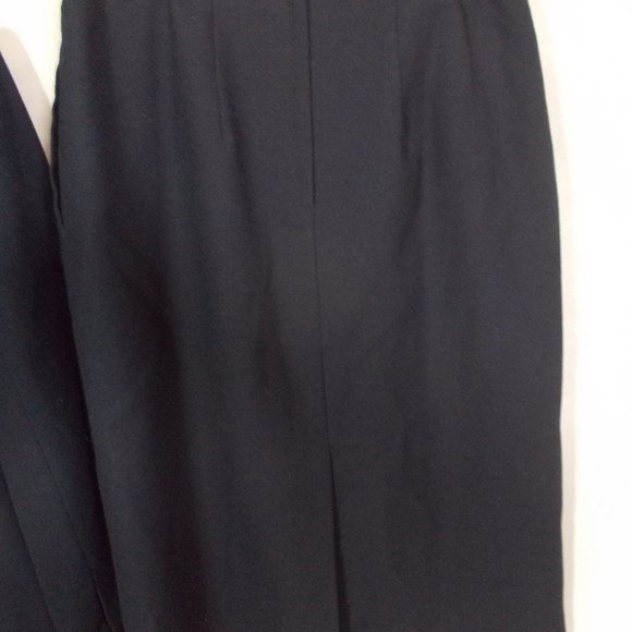 EUC ladies navy beaded suit by Emily, size 10 - Picture 5 of 5